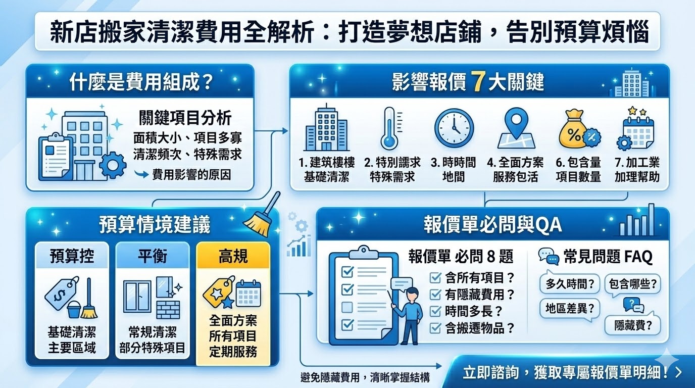 新店空屋清潔方案總結